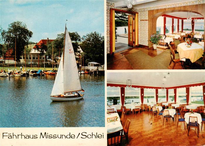 Klein-Brodersby Faehrhaus Missunde an der Schlei Restaurant
