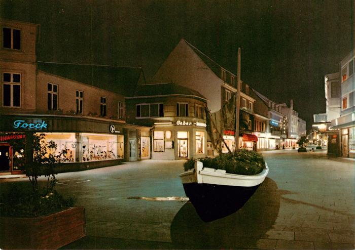 Schleswig Holstein Stadtweg Nachtaufnahme