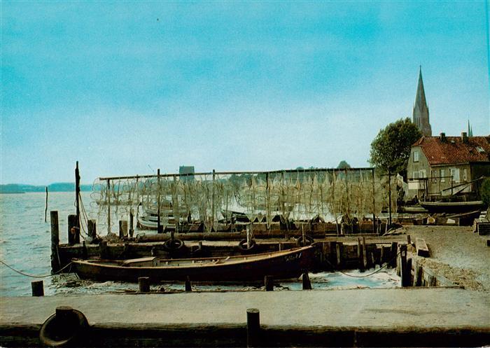 Schleswig Holstein Partie an der Schlei Fischerbotte