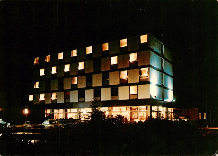 Rendsburg Schleswig-Holstein Hotel Restaurant Café Conventgarten Nachtaufnahme