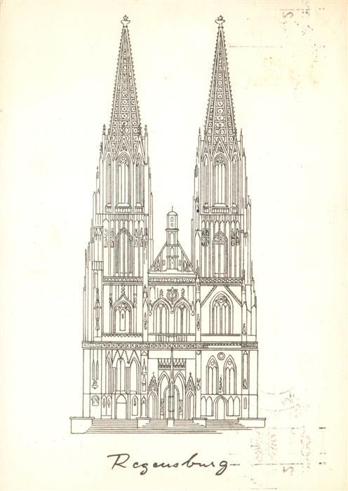 Stadtsteinach Regensburger Dom Bruderschaft Salem Kuenstlerkarte