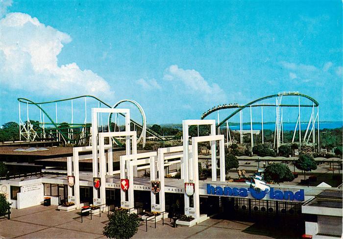 Sierksdorf Ostseebad Hansland Hanspark Haupteingang