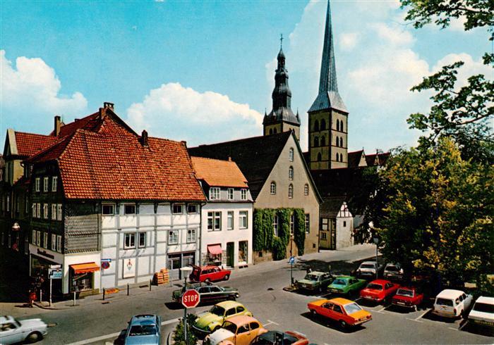 Lemgo Lippe NRW Blick auf St Nicolai