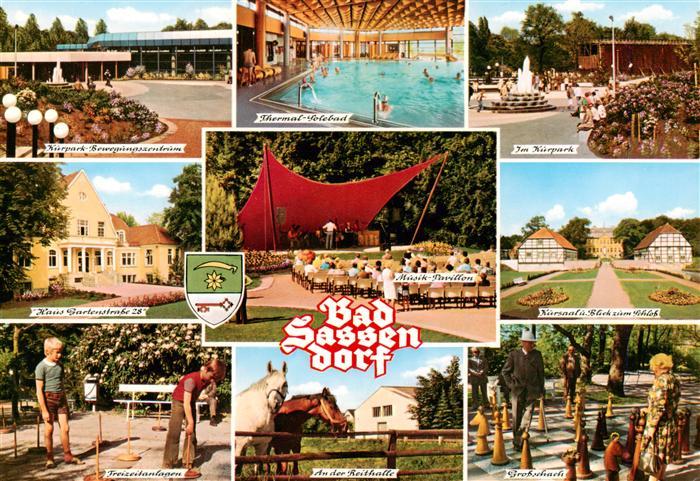 Bad Sassendorf Bewegungszentrum Thermal Solebad Im Kurpark Haus Gartenstrasse Mu