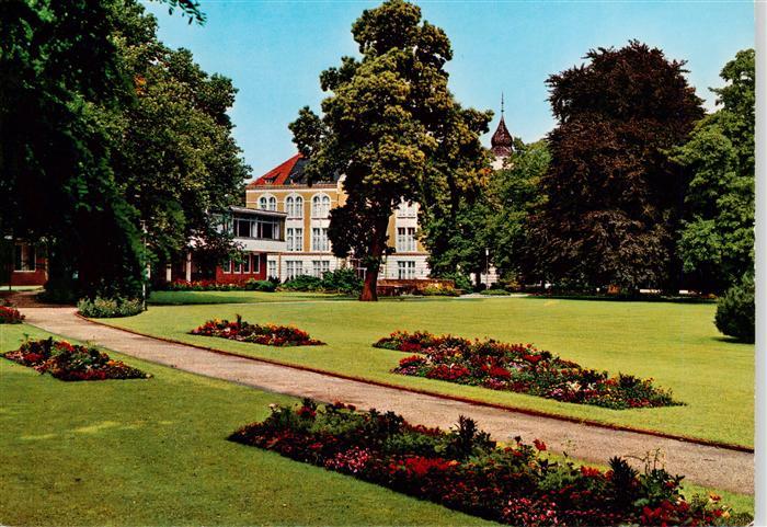 Hamm  Westfalen Kurpark mit Kurhaus