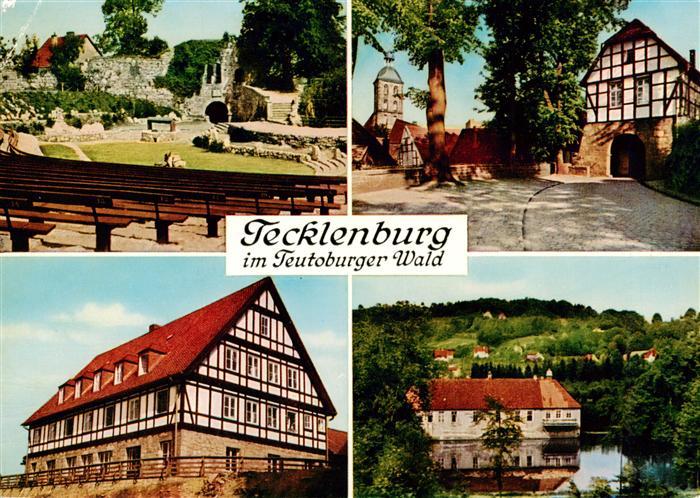 Tecklenburg Steinfurt NRW Freilichtbuehne Leggetor Jugendherberge Wasserburg Hau
