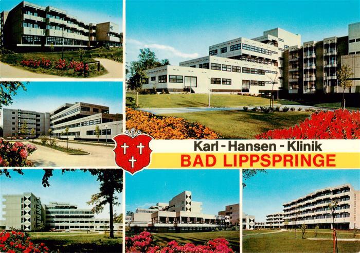 Bad Lippspringe Karl Hansen Klinik Teilansichten