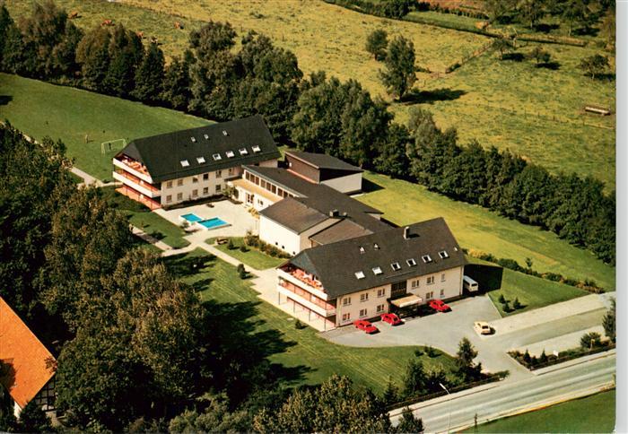 Wuennenberg Fliegeraufnahme Sonnenhof Kur und Bildungszentrum der KKH