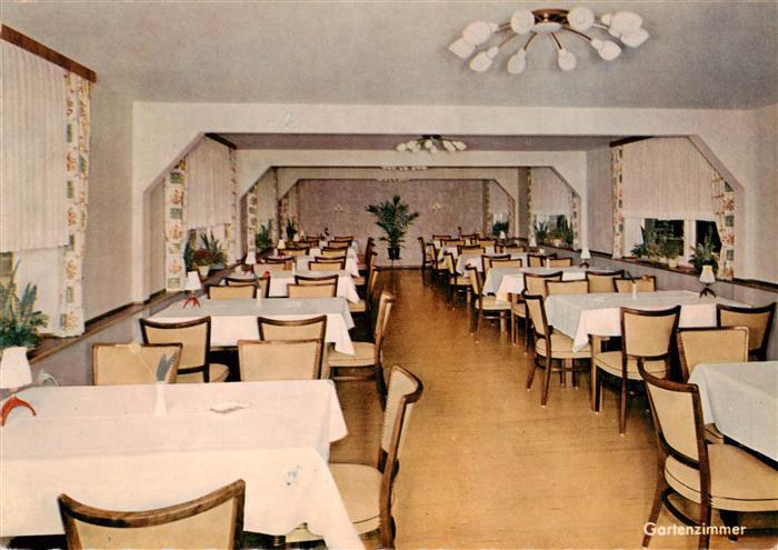 Cappenberg Haus Waldfrieden Hotel Restaurant Cafe Gartenzimmer