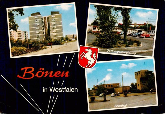 Boenen Hochhaus Gemeindeverwaltung Bahnhof