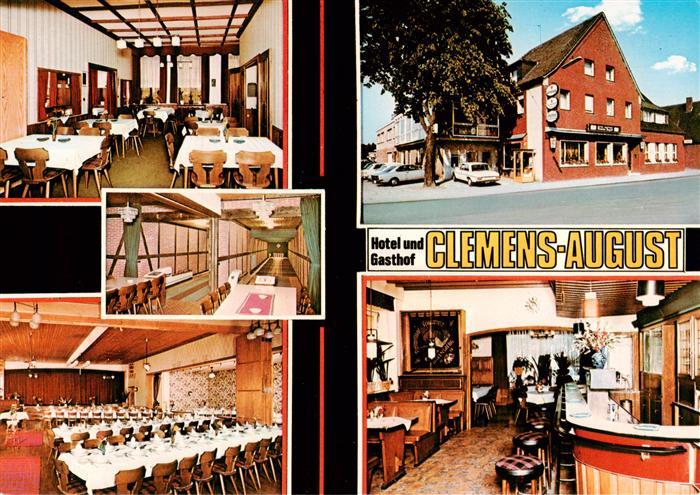 Davensberg Ascheberg Hotel Gasthof Clemens August Gastraeume Bar Kegelbahn