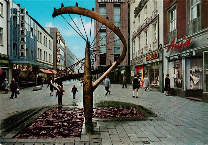 BIELEFELD  CITY Spindelbrunnen in der Bahnhofstrasse