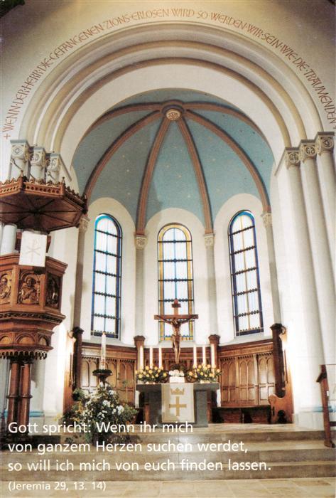 Bethel Bielefeld Altarraum in der Zionskirche Bethel