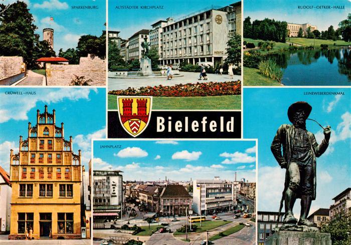 BIELEFELD  CITY Sparrenburg Altstaedter Kirchplatz Rudolf Oetker Halle Cruewell