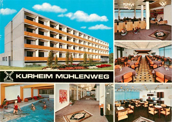 Bad Westernkotten Kurheim Muehlenweg Kurmittelhaus Schwimmhalle Solarium Arztpra