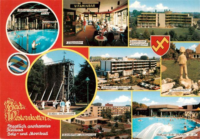 Bad Westernkotten Hellweg Sole Thermen Vitaminbar Sanatorium Wiesengrund Saline