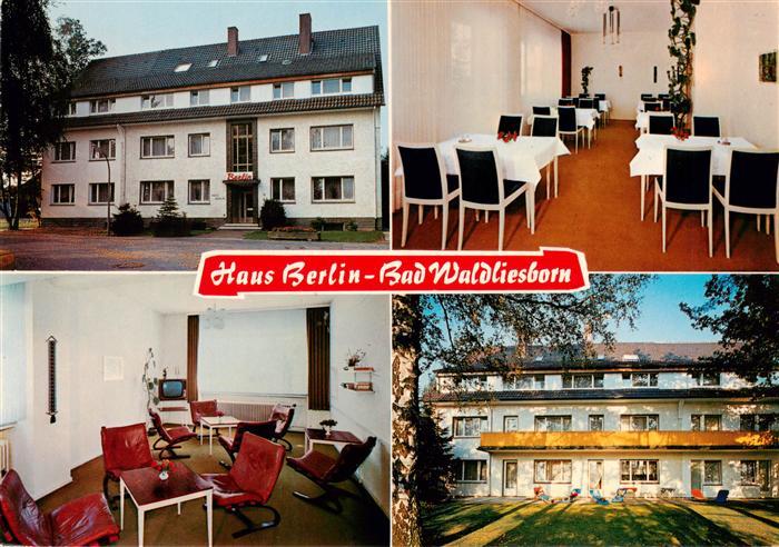Bad Waldliesborn Pension Haus Berlin Gastraeume