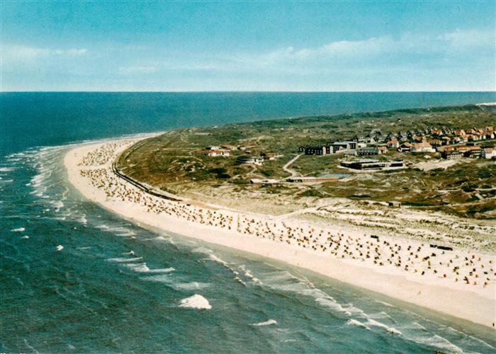 Langeoog Nordseebad Fliegeraufnahme