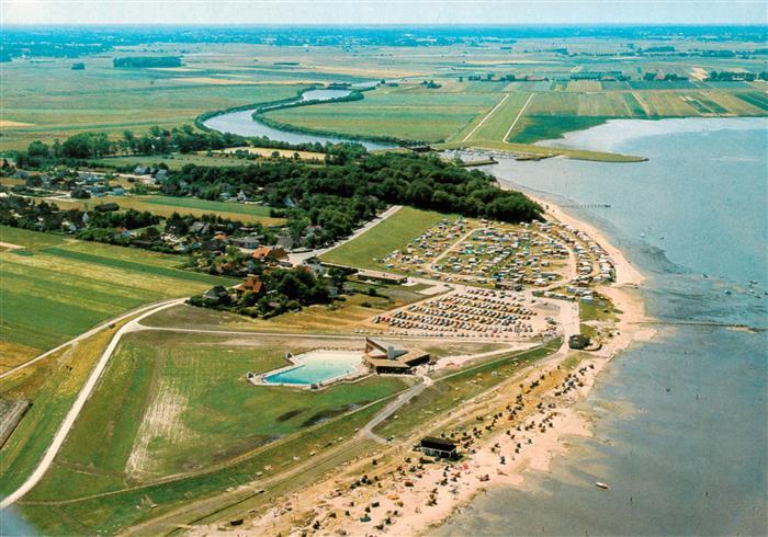 Dangast Nordseebad Fliegeraufnahme