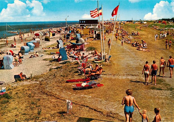 Dangast Nordseebad Strandpartie