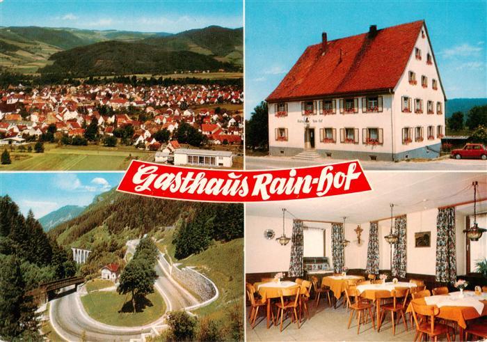 Burg Kirchzarten Gasthaus Rain Hof Gaststube Hoellental Panorama
