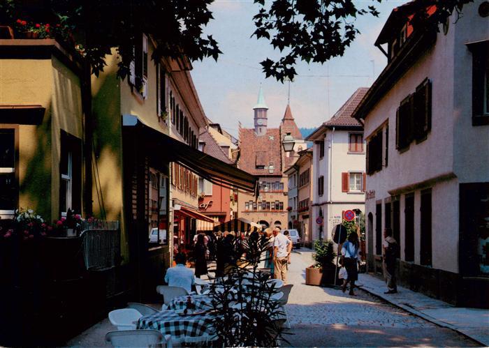 Staufen  Breisgau Fussgaengerzone