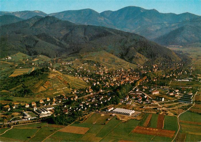 Staufen  Breisgau Fliegeraufnahme