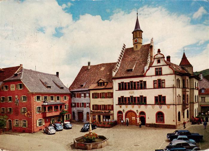 Staufen  Breisgau Marktplatz