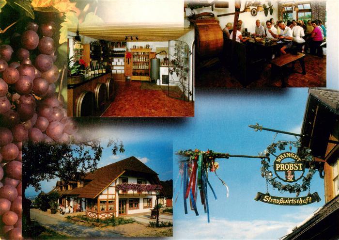 Grunern Staufen Breisgau Weingut Eckhard Probst Strausswirtschaft Gastraeume