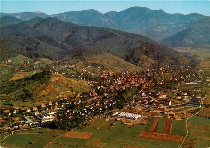 Staufen  Breisgau Fliegeraufnahme