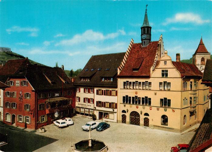 Staufen  Breisgau Marktplatz Rathaus