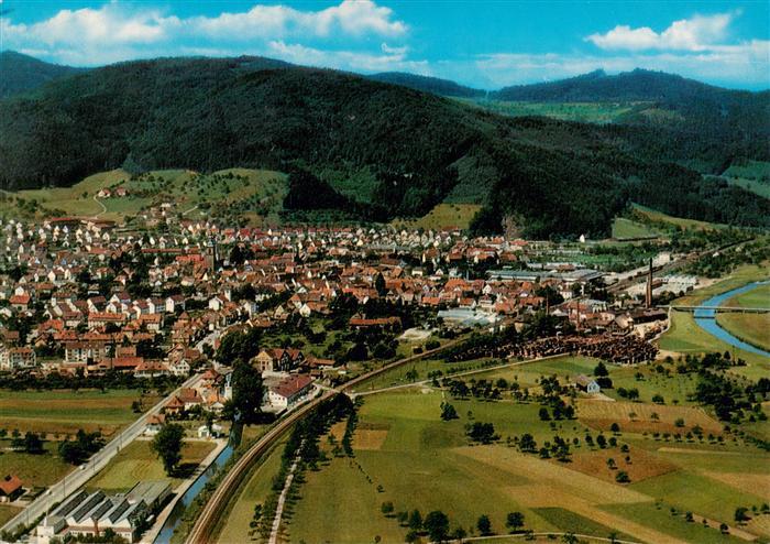 Haslach Kinzigtal Fliegeraufnahme