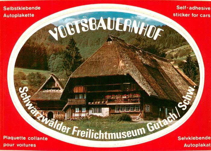 Gutachtal Schwarzwaldbahn Vogtsbauernhof Schwarzwaelder Freilichtmuseum Selbstkl