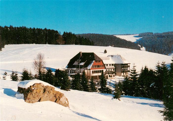 Todtnauberg Schwarzwald BW Jugendherberge Fleinerhaus Panorama