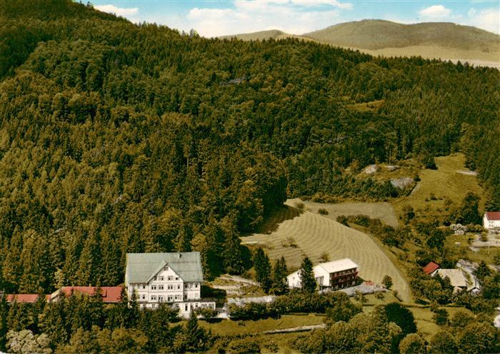 Schweigmatt Schopfheim Fliegeraufnahme mit Erholungsheim