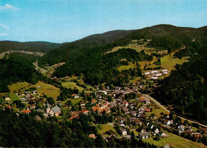 Todtmoos Schwarzwald BW Fliegeraufnahme