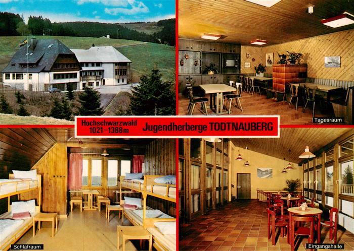 Todtnauberg Schwarzwald BW Jugendherberge Fleinerhaus Tagesraum Schlafraum Eing