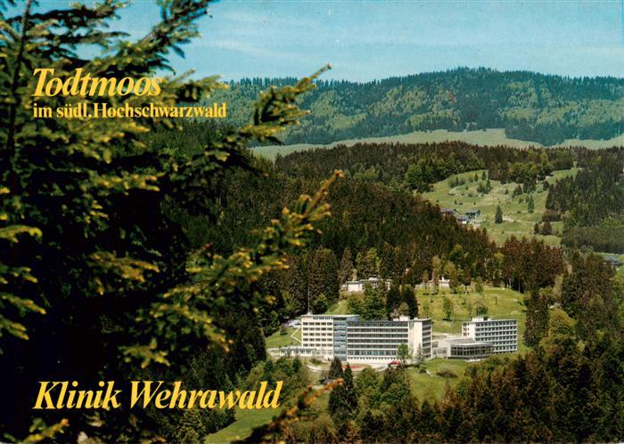Todtmoos Schwarzwald BW Klinik Wehrawald der BfA