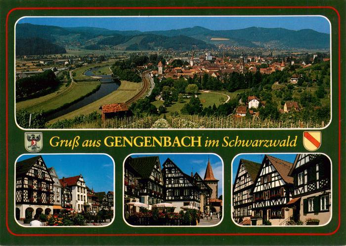 Gengenbach Panorama Volksbank Obertor Fachwerkhaeuser