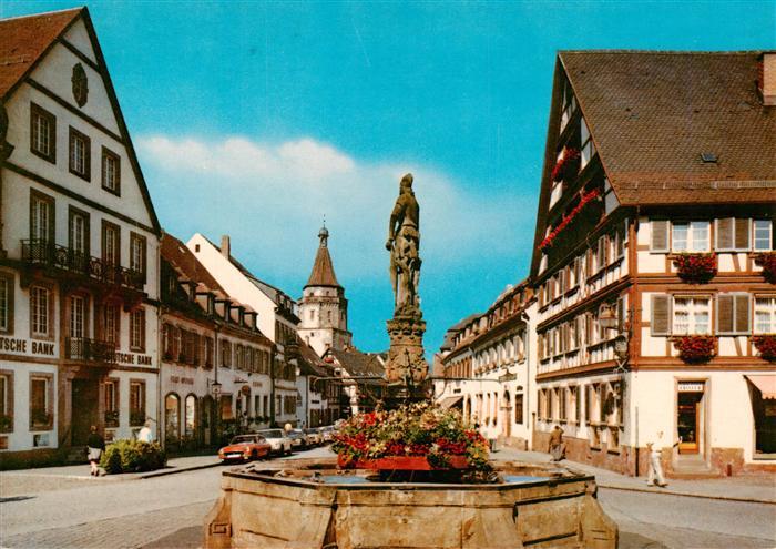 Gengenbach Marktbrunnen