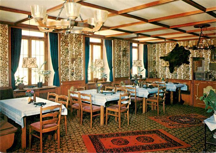 Triberg Hotel Martin Gastraum
