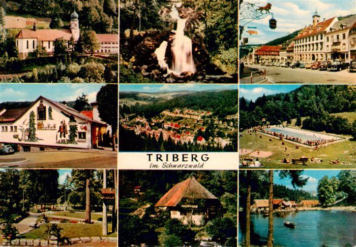 Triberg Kirche Heimatmuseum Park Wasserfall Panorama Schwarzwaldhaus Rathaus Sch