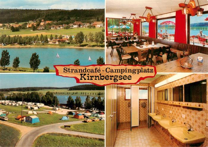 Unterbraend Braeunlingen BW Strandcafe Campingplatz Kirnbergsee Restaurant Wasch