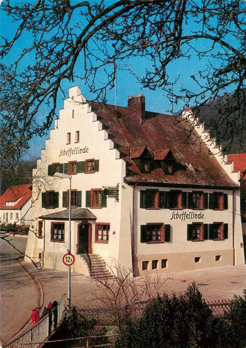 Achdorf Blumberg Gasthof Pension Neue Scheffellinde
