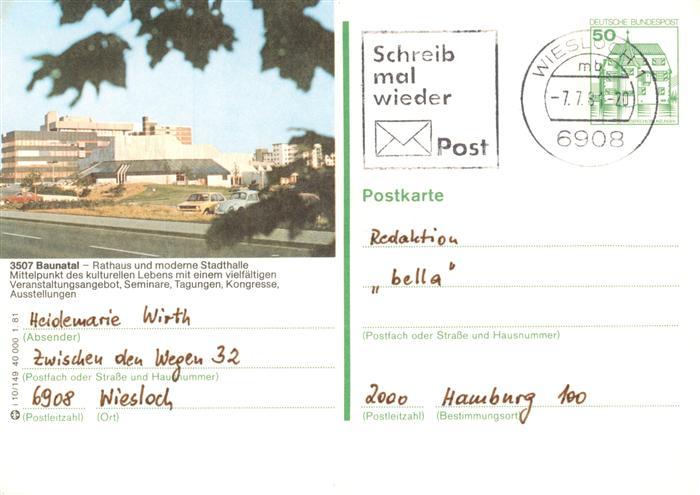 Baunatal Rathaus und Stadthalle