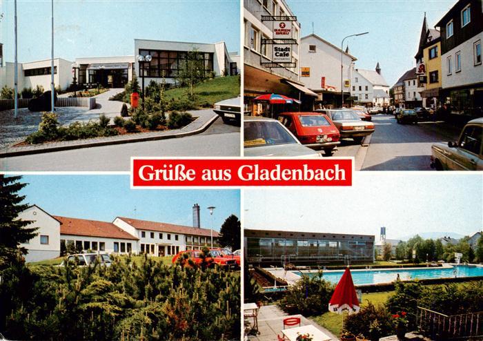 Gladenbach Hessen Teilansichten Schwimmbad