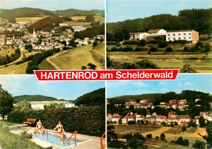 Hartenrod Bad Endbach Marburg-Biedenkopf Panorama Kurhaus Wassertretanlage Ortsa