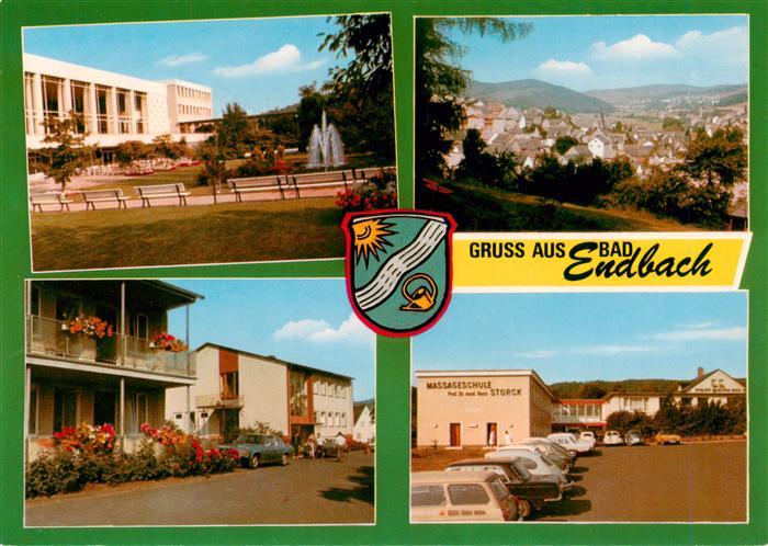 Bad Endbach Kurhaus Panorama Teilansicht Massageschule