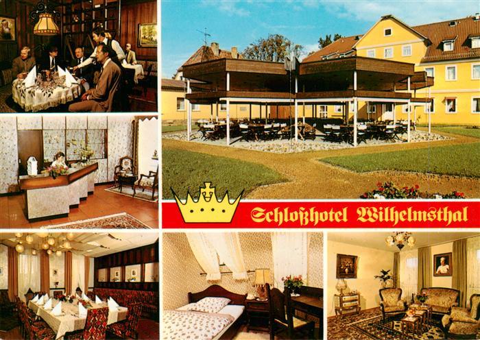 Calden Schlosshotel Wilhelmsthal Gastraeume Rezeption Gaestezimmer