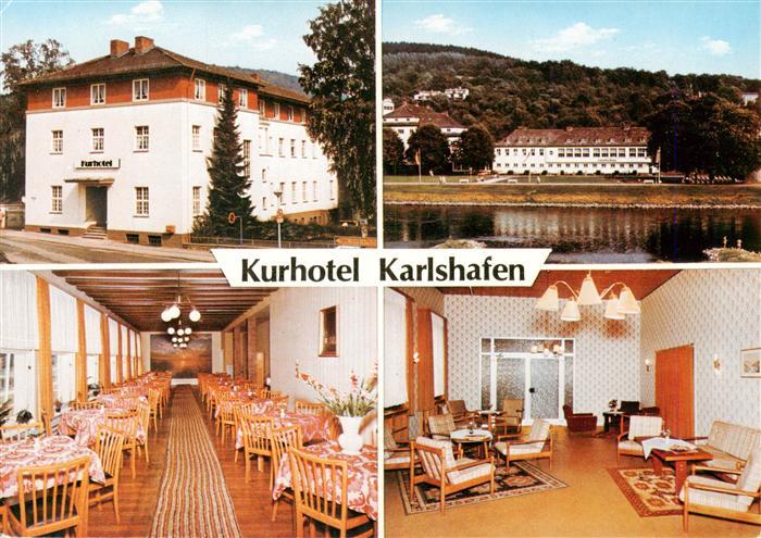 Karlshafen Bad Kurhotel Gastraeume